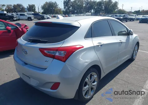 2015 Hyundai Elantra Gt from USA, damaged, VIN KMHD35LHXFU239897